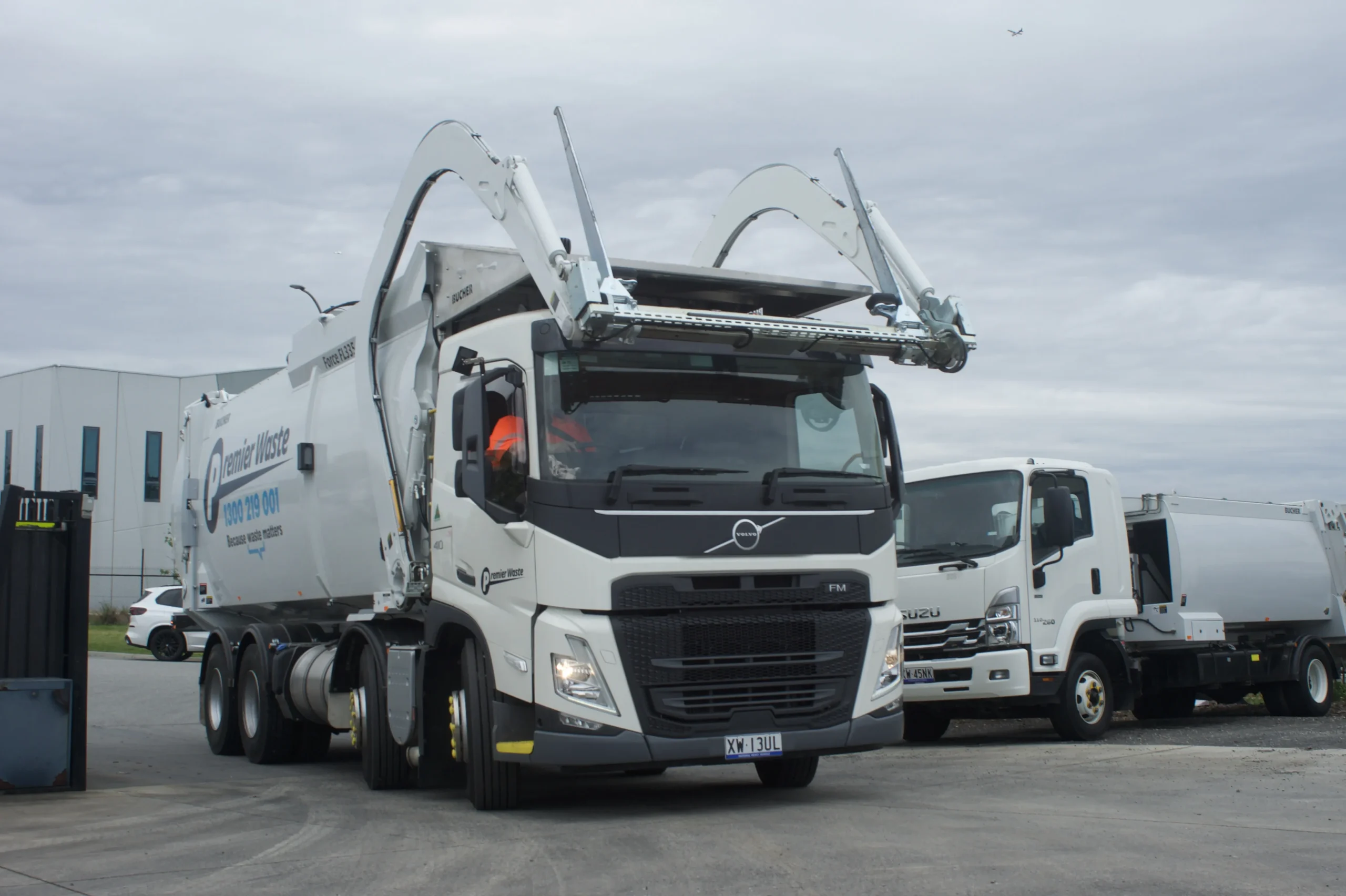 Premier Waste hooklift waste collection services supporting multiple industries