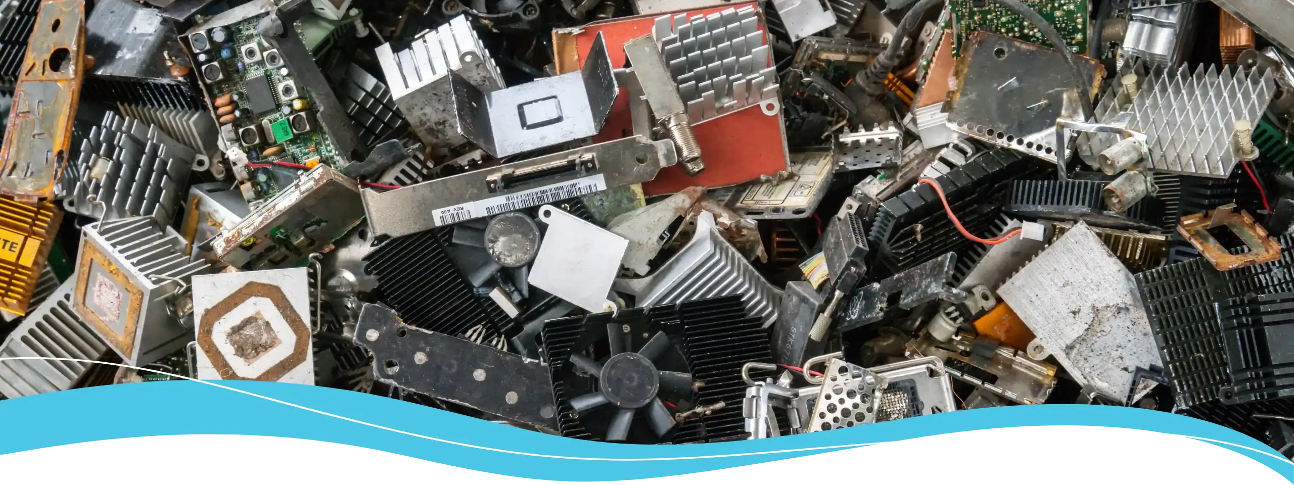 Commercial e-waste recycling for unwanted electronics and IT equipment