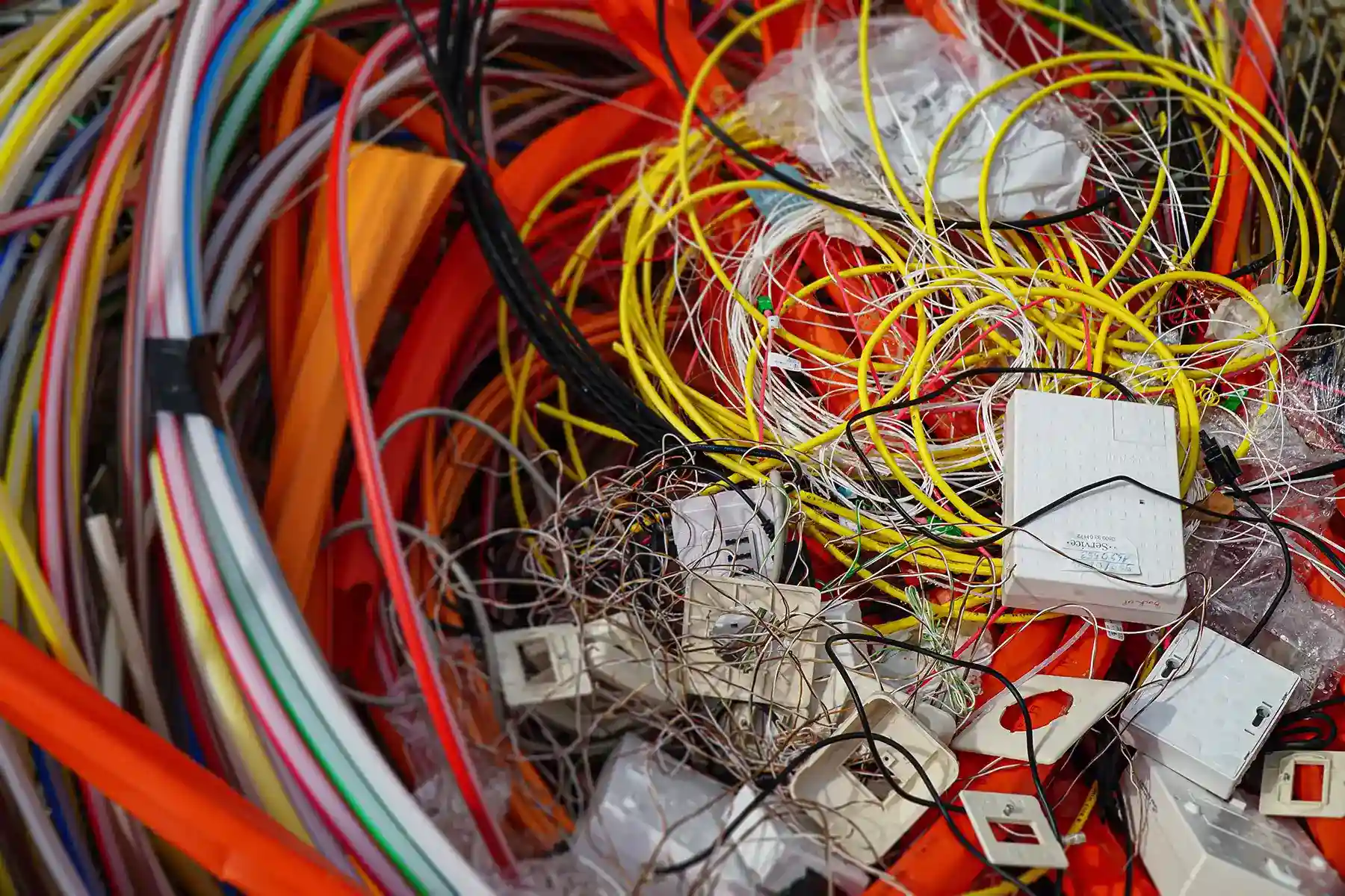 E-waste recycling service for business and commercial sites